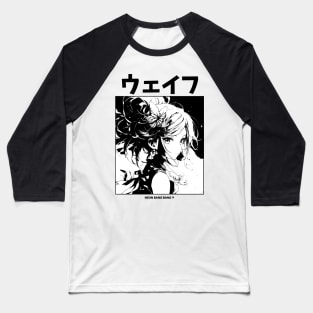 Anime Girl Japan Streetwear Manga Aesthetic Baseball T-Shirt